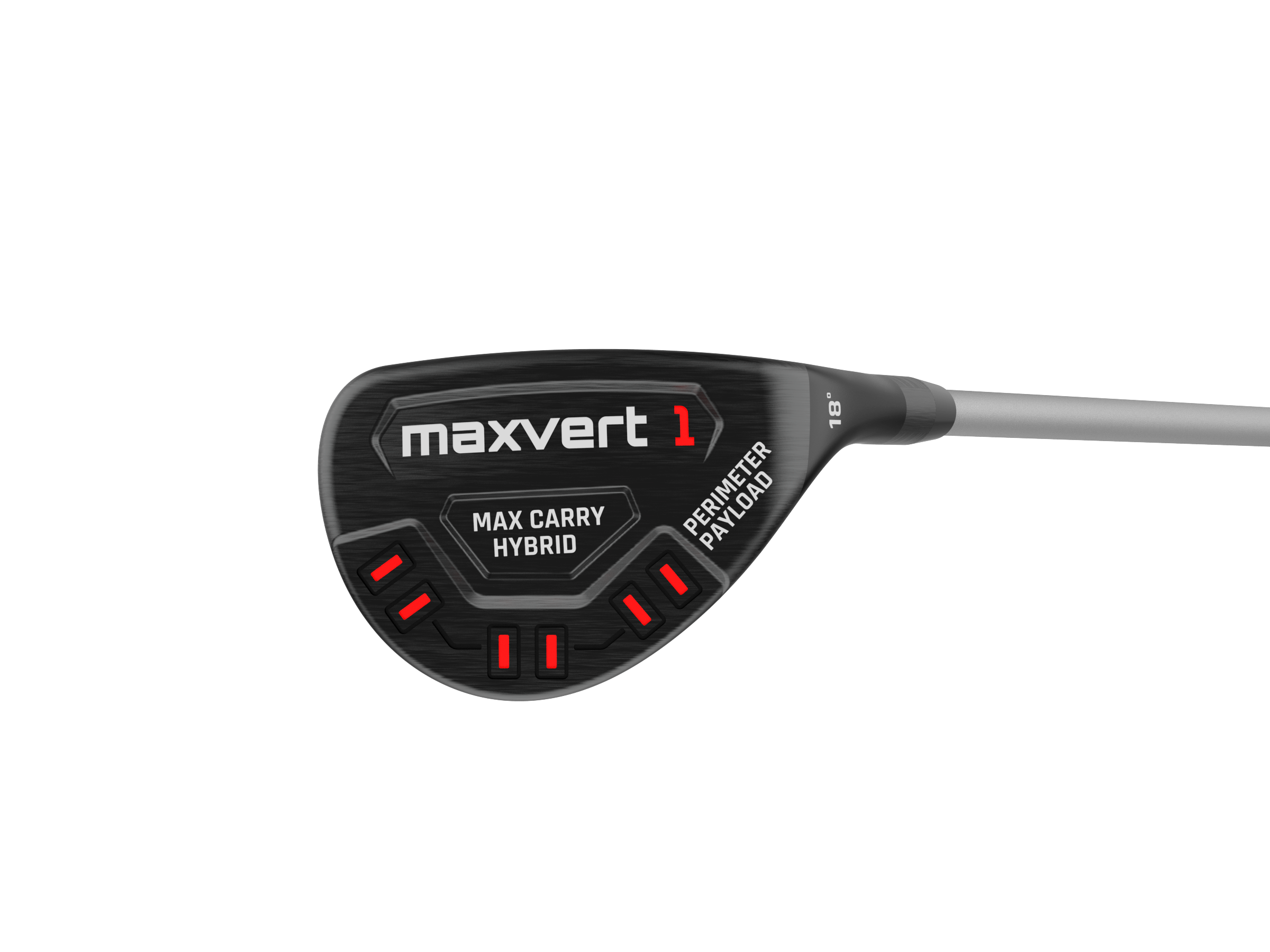 Maxvert 2 Driver and 3 Hybrids Bundle(18/22/26 Degree Hybrids)