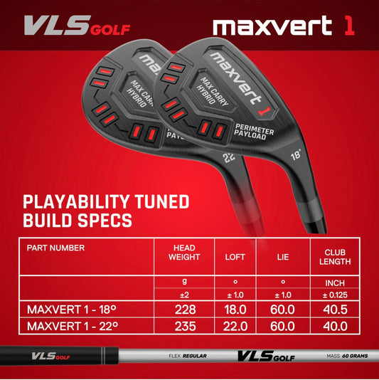 VLS Maxvert 1 Hybrid Bundle - 18° & 22°