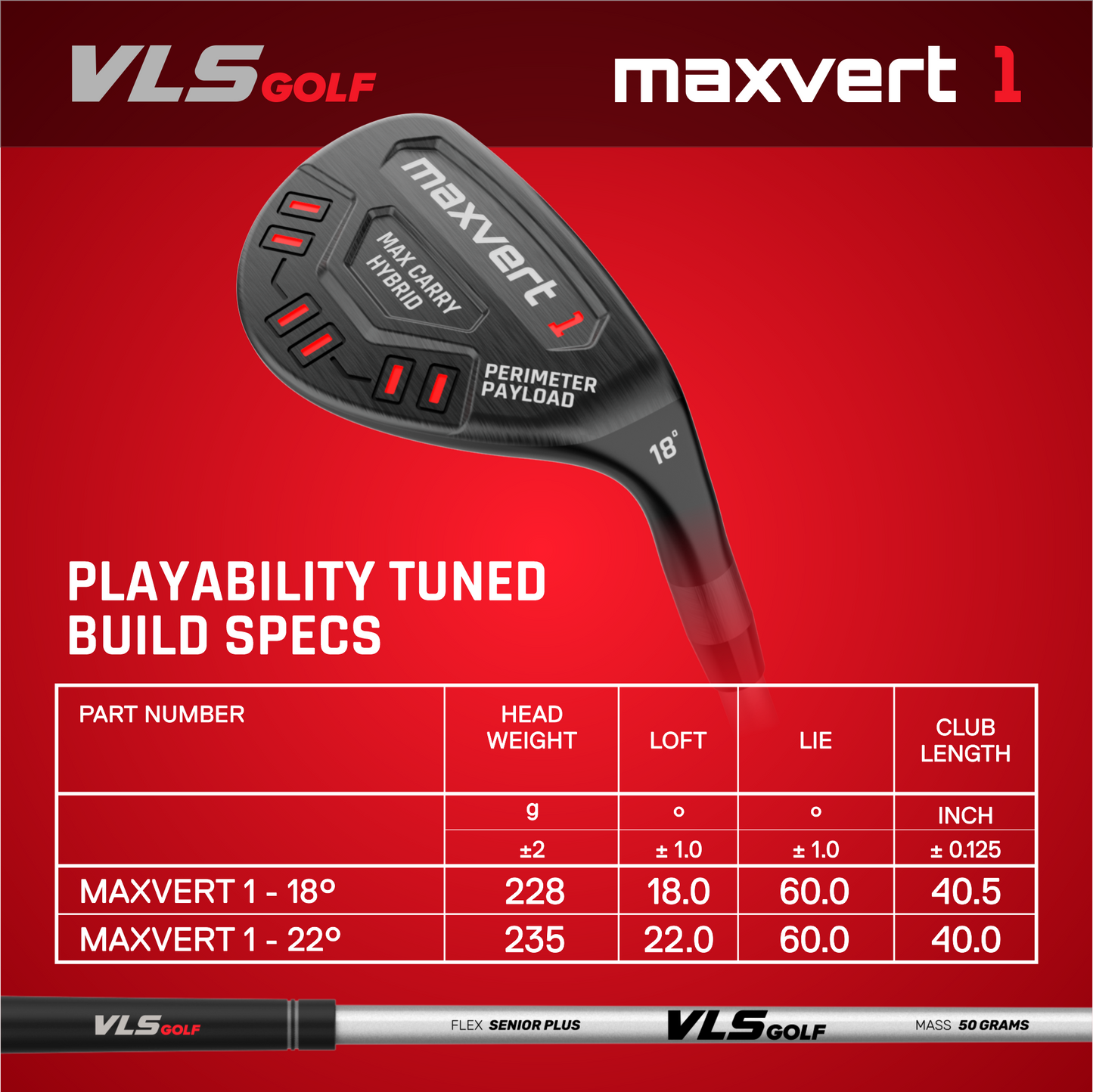 VLS Maxvert 1 Hybrid - 22°
