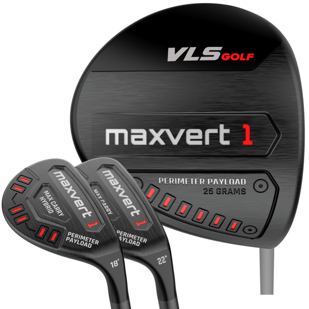 Maxvert 1 Driver and Hybrids Bundle VLS Golf