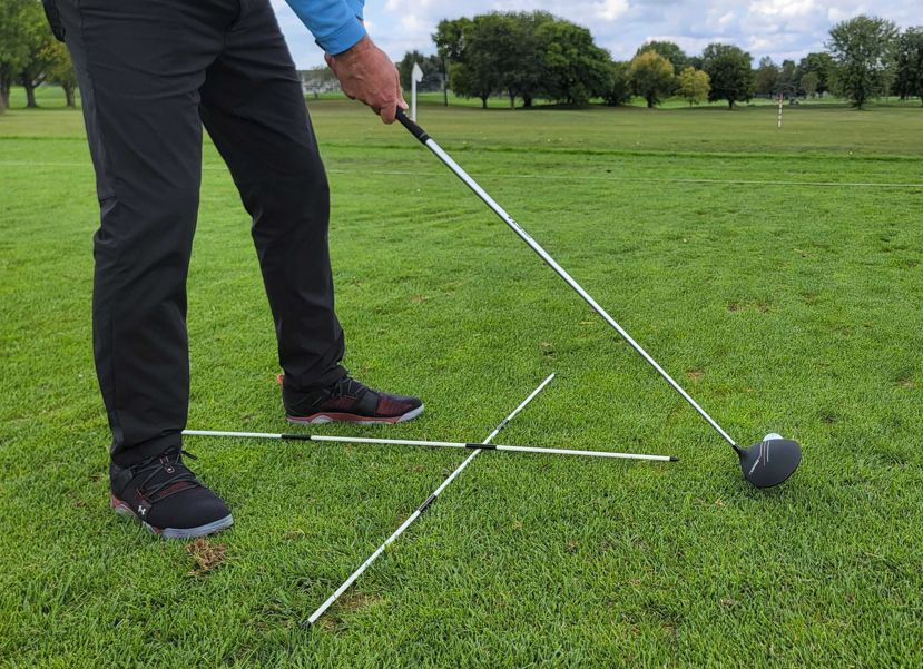 Long Alignment Rod Examples VLS Golf Collapsible Alignment Rods