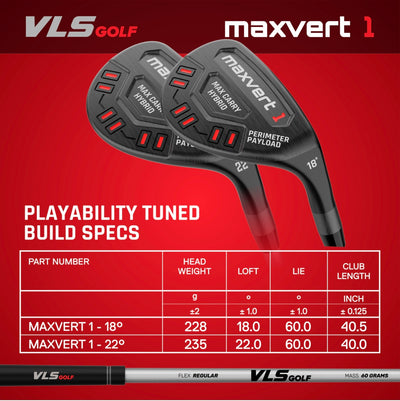 VLS Maxvert 1 Hybrid Bundle - 18° & 22°