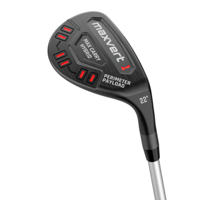 Maxvert 2 Driver and 3 Hybrids Bundle(18/22/26 Degree Hybrids)