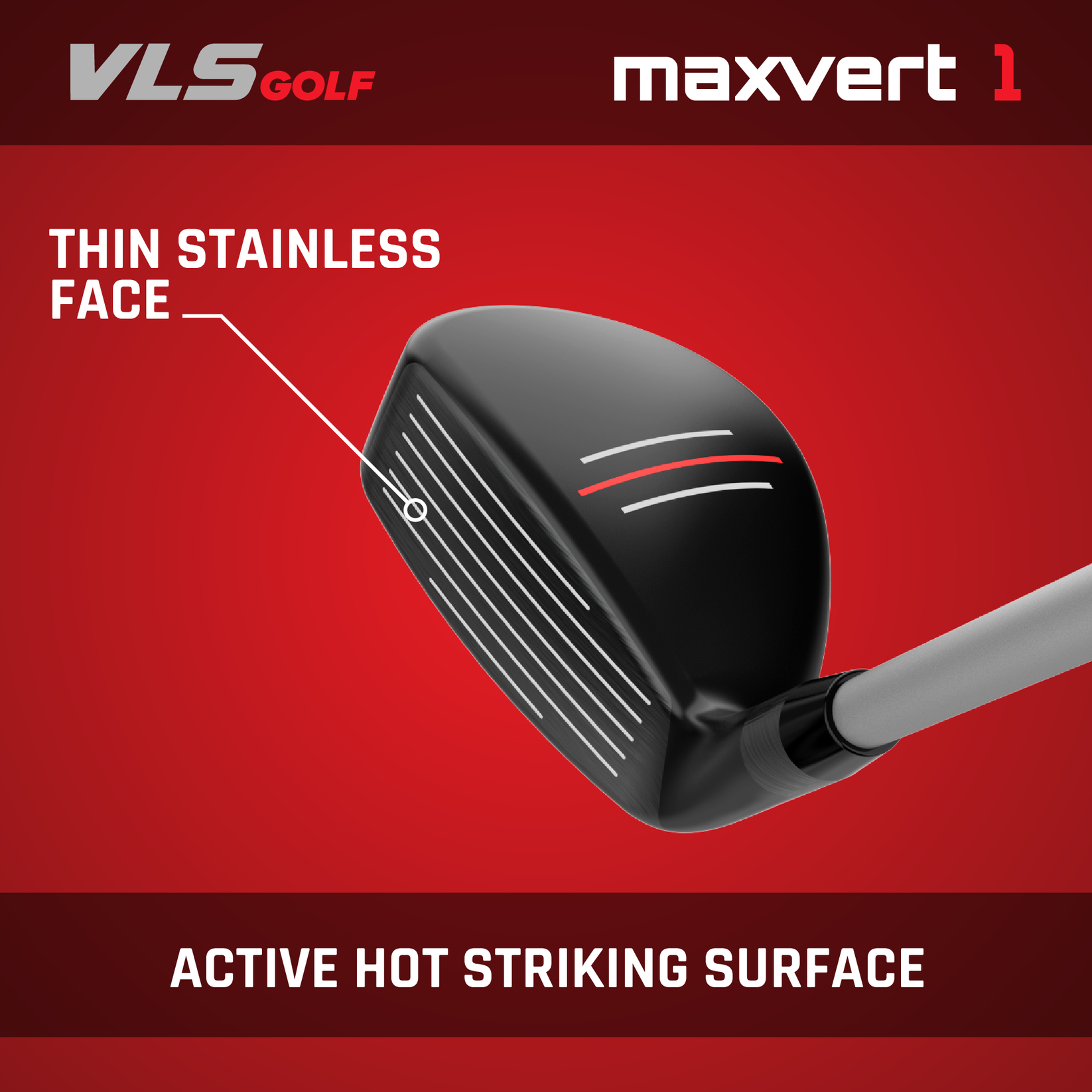 VLS Maxvert 1 Hybrid 22° VLS Golf